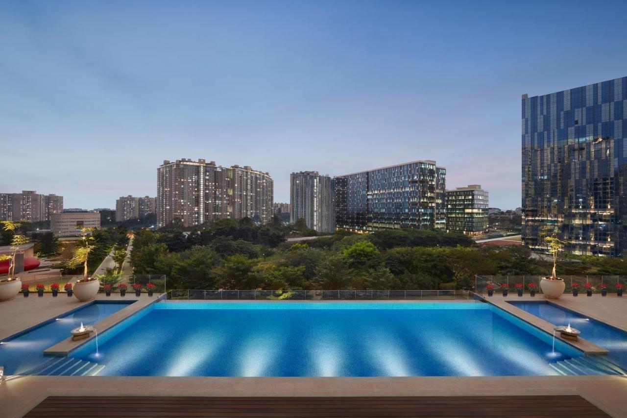 The Leela Bhartiya City Bengaluru Exterior foto