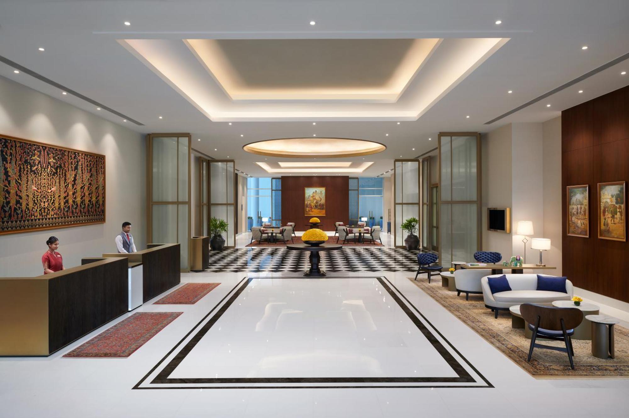 The Leela Bhartiya City Bengaluru Exterior foto