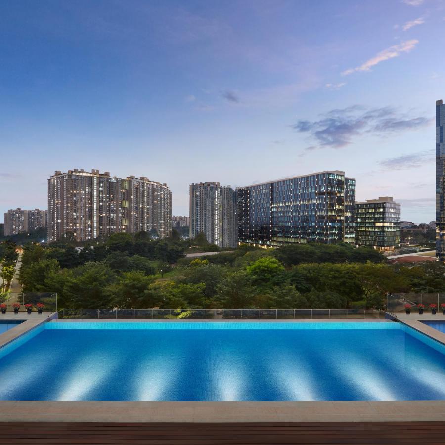 The Leela Bhartiya City Bengaluru Exterior foto